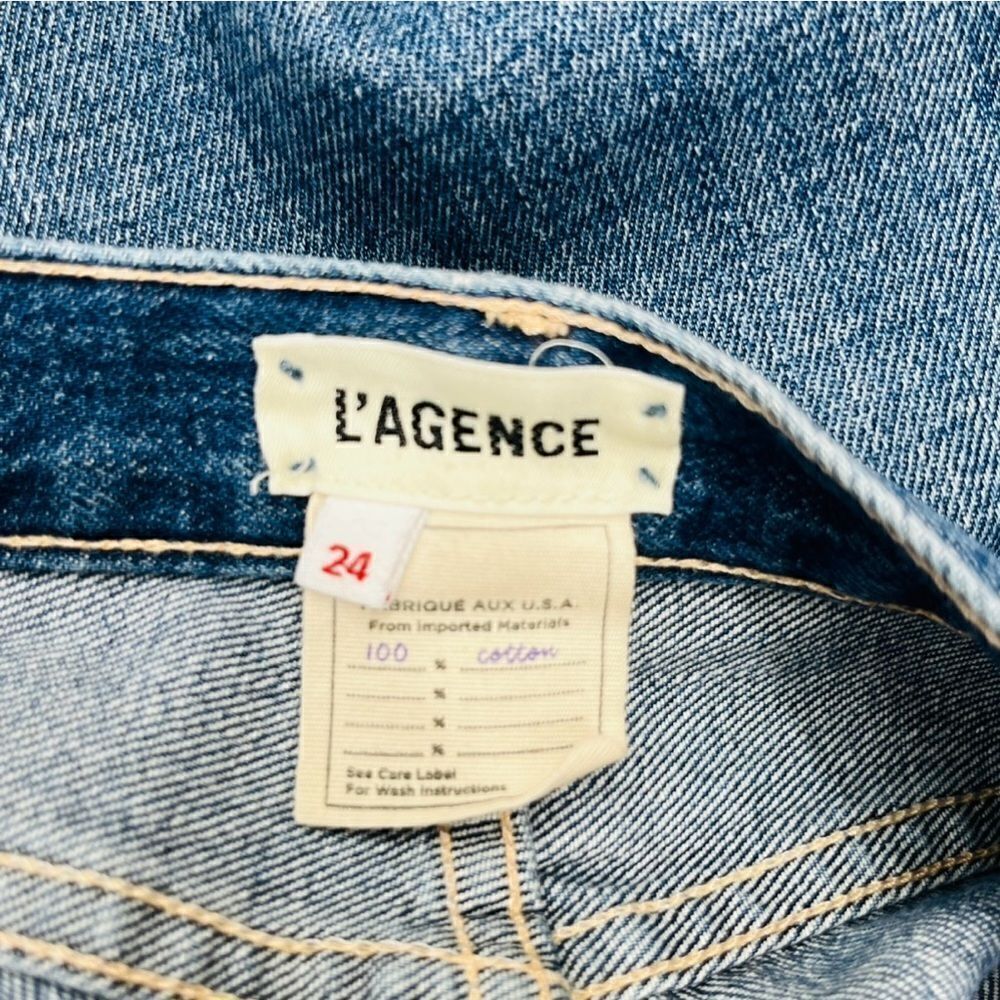 L'Agence Olga High Rise Cigarette Jean Women’s Size 24 - Picture 4 of 7